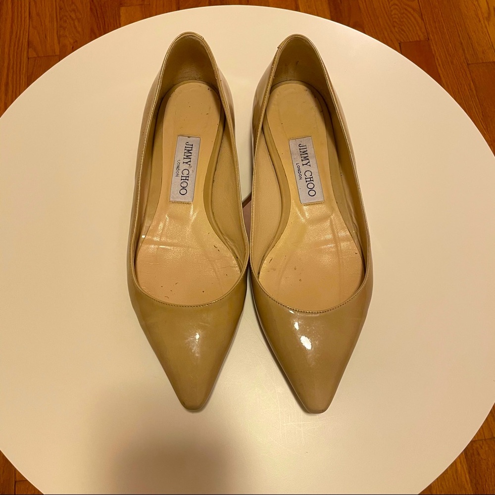 Jimmy Choo Romy Flats Nude 37